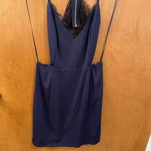 Lulus mini dress. Lace detail. Size M